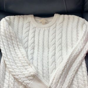 Michael Kors Oversized White Sweater size XS